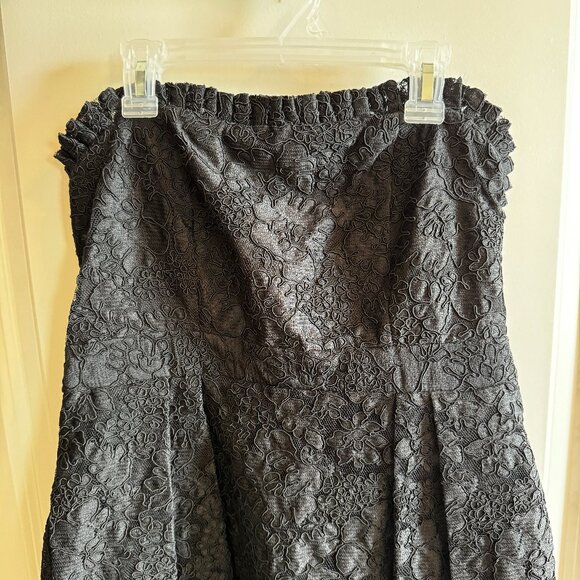 Alice + Olivia Lace Strapless Dress - Picture 2 of 8